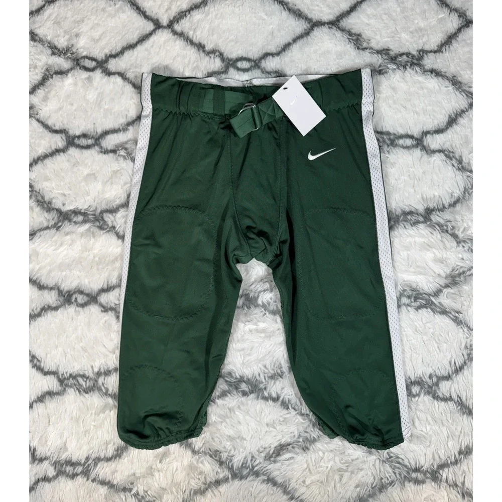 NIKE Vapor Pro Football Pants‎ Green Men's Size XL *NEW* CI3771-342 $75